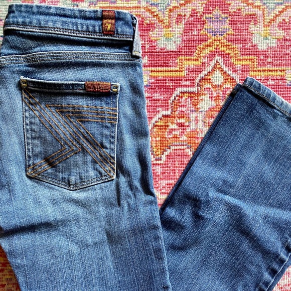 7 For All Mankind Denim - 7 For All Mankind Cropped Jeans